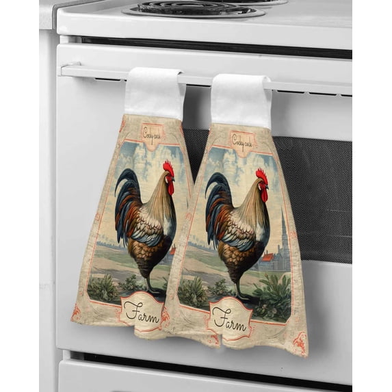 Cloth Cleaning Hanging Kitchen Towel Absorbent Microfiber Bathroom Household Towel Hand Rabbit Easter