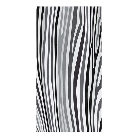 Cloth Cleaning Towel Wiping Microfiber Accessories Tools Kitchen Household Towels Kitchen Closeup Stripes White And Black Zebra