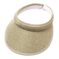 thumbnail image 1 of Cloth Covered Slip On Visor, Sun Sports Visor Hats Cap for Women Adjustable Cap, 1 of 4