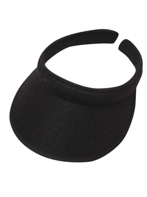 Cloth Covered Slip On Visor, Sun Sports Visor Hats Cap for Women Adjustable Cap