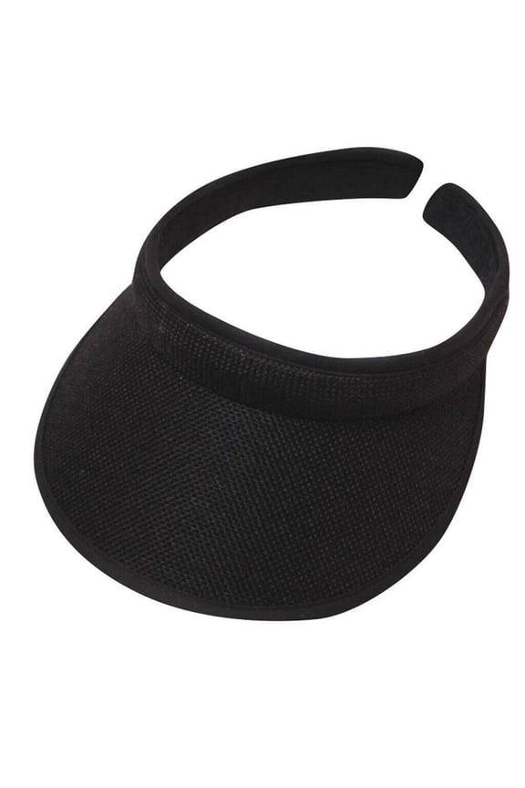 Cloth Covered Slip On Visor, Sun Sports Visor Hats Cap for Women Adjustable Cap