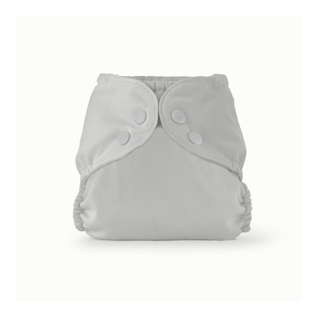 Cloth Diaper Outer Reusable Diaper Cover & Swim Diaper - Dove - Size 1