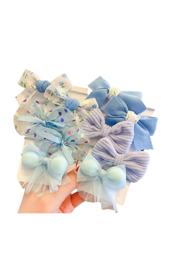 Cloth Dog Hair Bows with Cute Bow Design, Comfortable to Wear, Suitable for Little Girls and Party Activities