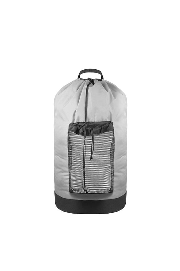 Cloth Drawstring Laundry Backpack Travel Dirty Clothes Storage Bag for Students