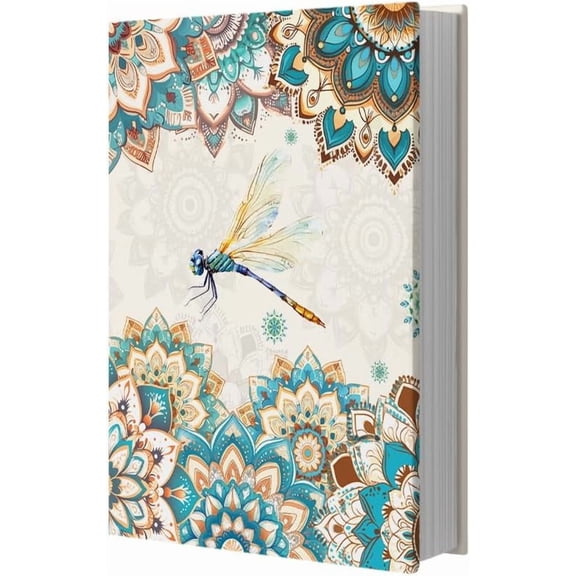 Cloth Elastic Book Cover Rectangle Book Wrap Dragonfly 400x485mm