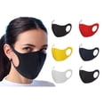 thumbnail image 1 of Cloth Face Mask Reuseable Washable Solid Colors (6 Pack), 1 of 2