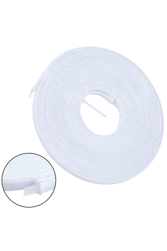 Cloth Fishbone Dress Shaping Bustle White 11x3mm