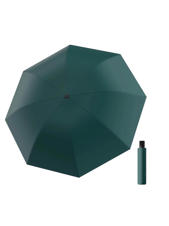 Cloth Folding Umbrella for Rain Sun Protection, Lightweight Portable Manual Open Close Travel Umbrella, Windproof Waterproof Parasol for Outdoor Beach Commuting Camping Travel