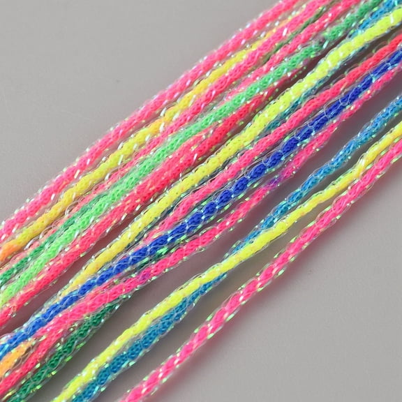 Cloth Hair Braiding String for Braids Dreadlocks DIY Colorful Styling Hair Braiding Colorful 905x2mm