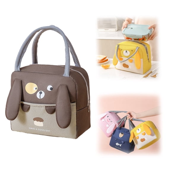 Cloth Insulated Bag Small Lunch Bag Portable Meal Bag Thick Lunch Bag Student Portable Insulated Lunch Box,bento case