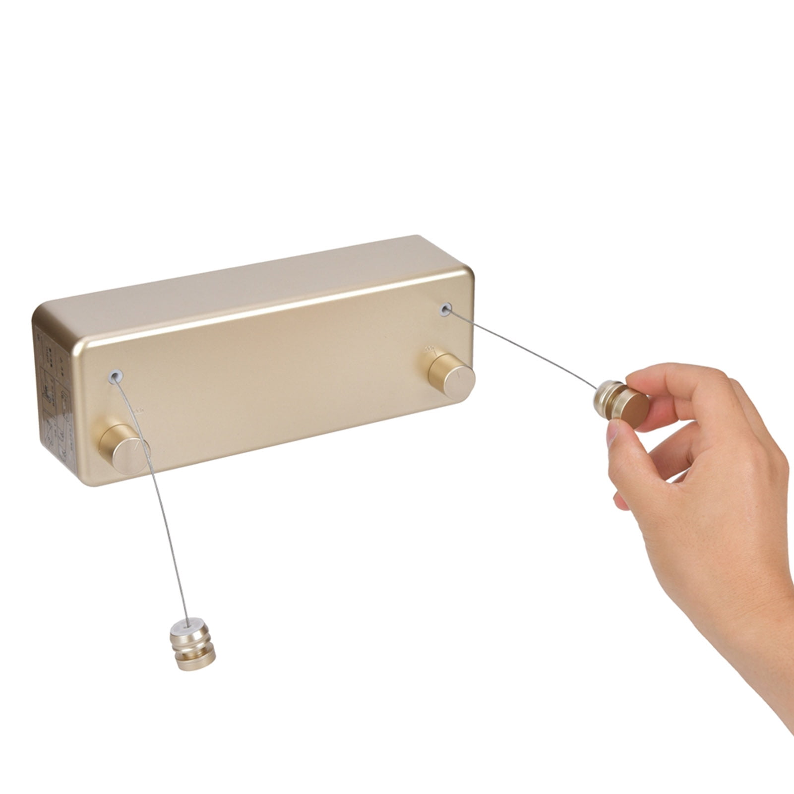 Cloth Line Retractable Clothesline Clothes Drying Rack Dual Lines