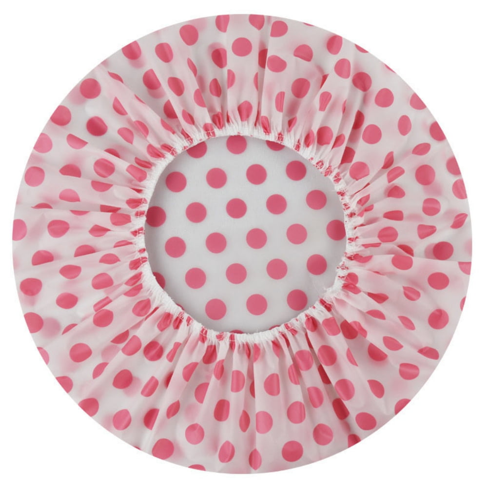 Cloth Lined Shower Caps Triple Layer Large Shower Cap for Women