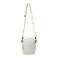 thumbnail image 1 of Cloth Mini Sling Crossbody Bag, Earphone Hole Chest Purse, Portable Travel Shoulder Bag, Hiking Camping Outdoor Sports Bag, Small Large Capacity Lightweight Men Women Daily Carry Bag, 1 of 6