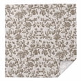 thumbnail image 1 of Cloth Napkins 1 Piece - 20x20 Inches, Farmhouse Brown Washable Reusable Table Napkins, Vintage Flower Leaf Botanical Plant Soft & Absortbent Dining Napkin for Party Wedding Hotel Restaurant, 1 of 8