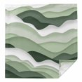 thumbnail image 1 of Cloth Napkins 1 Piece - 20x20 Inches, Sage Green Ombre Washable Reusable Table Napkins, Modern Moire Geometric Abstract Soft & Absortbent Dining Napkin for Party Wedding Hotel Restaurant, 1 of 8