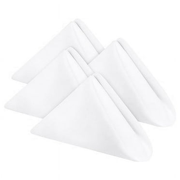 Cloth Napkins Cotton Dinner with Hemmed Edges, Washable perfect for Parties, Weddings and Dinners