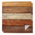 thumbnail image 1 of Cloth Napkins Set of 2 - 20x20 Inches, Farmhouse Burnt Orange Brown Washable Reusable Table Napkins, Vintage Wooden Striped Soft & Absortbent Dining Napkin for Party Wedding Hotel Restaurant, 1 of 8