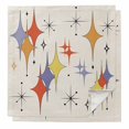 thumbnail image 1 of Cloth Napkins Set of 2 - 20x20 Inches, Purple Yellow Diamond Washable Reusable Table Napkins, Modern Geometric Middle Century Beige Soft & Absortbent Dining Napkin for Party Wedding Hotel Restaurant, 1 of 8