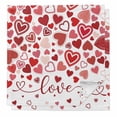 thumbnail image 1 of Cloth Napkins Set of 2 - 20x20 Inches, Red Valentine's Day Washable Reusable Table Napkins, Love Heart Modern Art Watercolor Soft & Absortbent Dining Napkin for Party Wedding Hotel Restaurant, 1 of 8