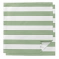 thumbnail image 1 of Cloth Napkins Set of 2 - 20x20 Inches, Sage Green Striped Washable Reusable Table Napkins, Farmhouse Sage Green Stripes Soft & Absortbent Dining Napkin for Party Wedding Hotel Restaurant, 1 of 8