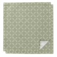 thumbnail image 1 of Cloth Napkins Set of 2 - 20x20 Inches, Sage Green Washable Reusable Table Napkins, Geometric Flower Leaf Diamond Plaid Retro Soft & Absortbent Dining Napkin for Party Wedding Hotel Restaurant, 1 of 8