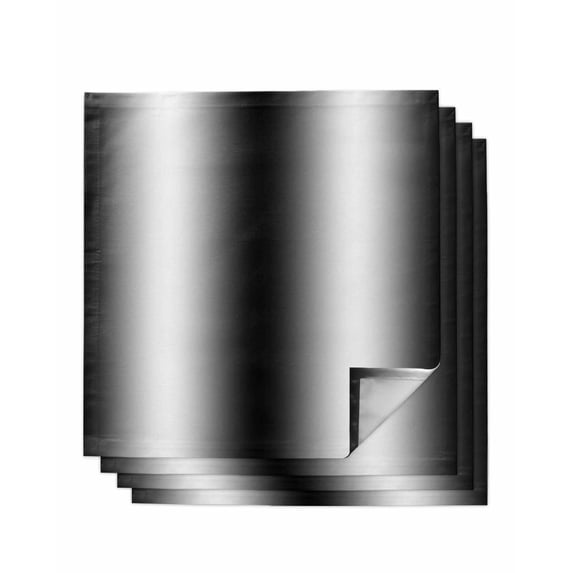 Cloth Napkins Set of 4 - 20x20 Inches, Black White Washable Reusable Table Napkins, Gradient Gray Monochrome Minimalist Stripe Soft & Absortbent Dining Napkin for Party Wedding Hotel Restaurant