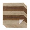 thumbnail image 1 of Cloth Napkins Set of 4 - 20x20 Inches, Brown Wood Grain Washable Reusable Table Napkins, Ombre Rustic Retro Wooden Plank Soft & Absortbent Dining Napkin for Party Wedding Hotel Restaurant, 1 of 8