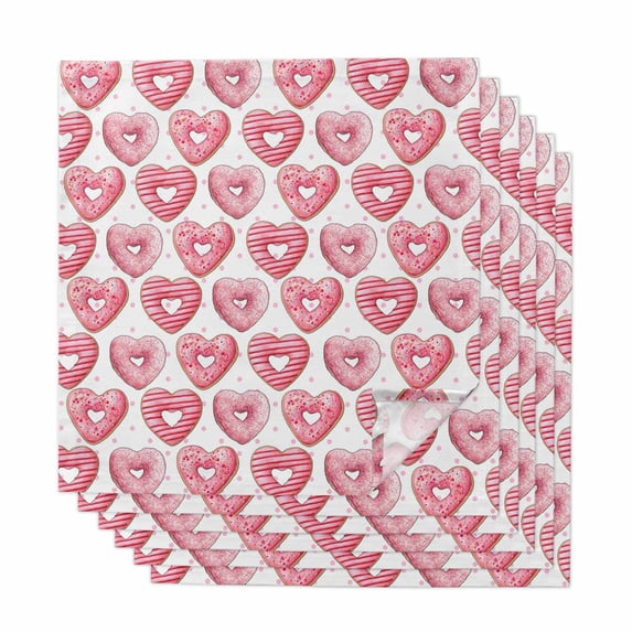 Cloth Napkins Set of 4 - 20x20 Inches, Happy Easter Washable Reusable Table Napkins, Spring Watercolor Bunny Eggs Flower Grey Plaid Soft & Absortbent Dining Napkin for Party Wedding Hotel Restaurant