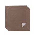 thumbnail image 1 of Cloth Napkins Set of 4 - 20x20 Inches, Pure Brown Washable Reusable Table Napkins, Simple Solid Color Soft & Absortbent Dining Napkin for Party Wedding Hotel Restaurant, 1 of 8