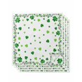 thumbnail image 1 of Cloth Napkins Set of 4 - 20x20 Inches, Shamrocks, Washable Reusable Table Napkins, Saint Patricks Day Green Clover Green White Soft & Absortbent Dining Napkin for Party Wedding Hotel Restaurant, 1 of 8
