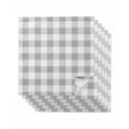 thumbnail image 1 of Cloth Napkins Set of 6 - 20x20 Inches, Grey Plaid Washable Reusable Table Napkins, Gradient Geometric Buffalo White Checkered Soft & Absortbent Dining Napkin for Party Wedding Hotel Restaurant, 1 of 8