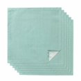 thumbnail image 1 of Cloth Napkins Set of 6 - 20x20 Inches, Linen Mint Green Washable Reusable Table Napkins, Modern Minimalist Pure Solid Color Soft & Absortbent Dining Napkin for Party Wedding Hotel Restaurant, 1 of 8