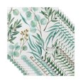 thumbnail image 1 of Cloth Napkins Set of 8 - 20x20 Inches, Boho Green Washable Reusable Table Napkins, Spring Summer Botanical Leaf Plant Soft & Absortbent Dining Napkin for Party Wedding Hotel Restaurant, 1 of 9