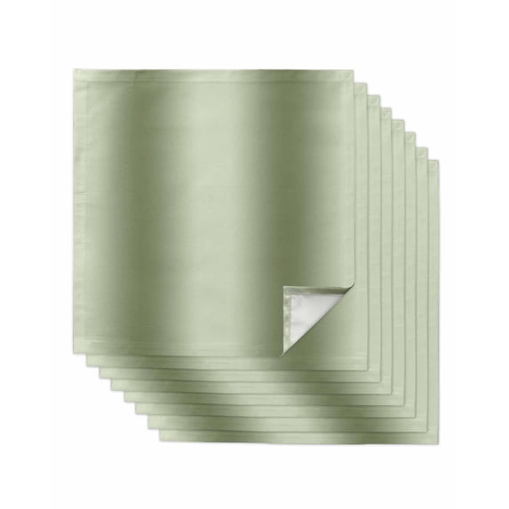 Cloth Napkins Set of 8 - 20x20 Inches, Sage Green Ombre Washable Reusable Table Napkins, Modern Abstract Art Farmhouse Gradient Soft & Absortbent Dining Napkin for Party Wedding Hotel Restaurant
