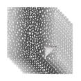 Cloth Napkins Set of 8 Gray Dots Texture Cocktail Napkins Modern Ombre ...