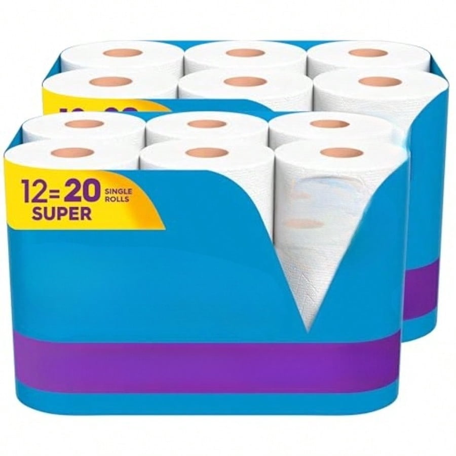 Cloth Paper Towels, Choose-A-Sheet Size, 12 Super Rolls, 81 Sheets per Roll Packaging May Vary