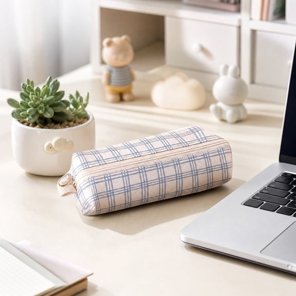 Cloth Pouch for Basic Storage and Organization Needs - Compact Fabric Bag for Writing Tools and Small Accessory Storage - Lightweight Storage Case for Everyday Use and Portable Organization