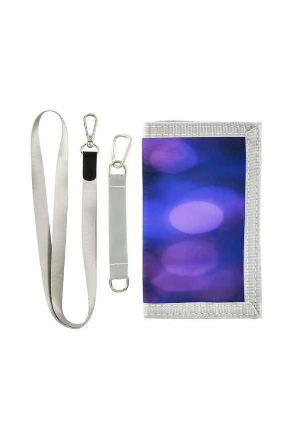 Cloth Purse Boys' Novelty Wallets Girls' Novelty Wallets Men's Wallets Women's Wallets Card Wallet Cash Wallet Student ID Bag Coin Wallet Cartoon Pretty Purple Heart