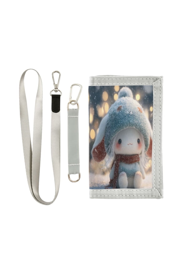 Cloth Purse Boys' Novelty Wallets Girls' Novelty Wallets Men's Wallets Women's Wallets Card Wallet Cash Wallet Student ID Bag Coin Wallet Christmas Sprite