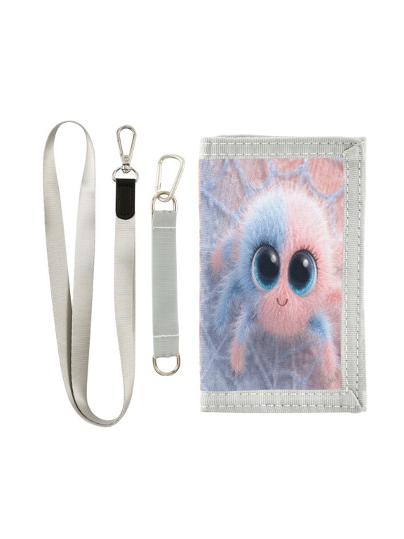 Cloth Purse Boys' Novelty Wallets Girls' Novelty Wallets Men's Wallets Women's Wallets Card Wallet Cash Wallet Student ID Bag Coin Wallet Cute Spider
