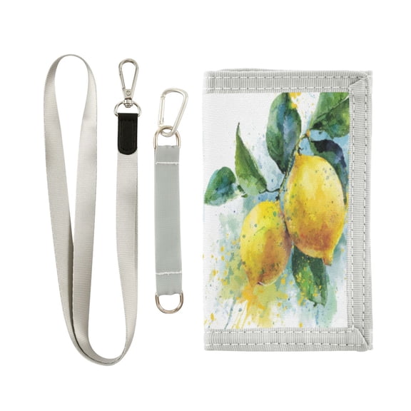 Cloth Purse Boys' Novelty Wallets Girls' Novelty Wallets Men's Wallets Women's Wallets Card Wallet Cash Wallet Student ID Bag Coin Wallet Lemon
