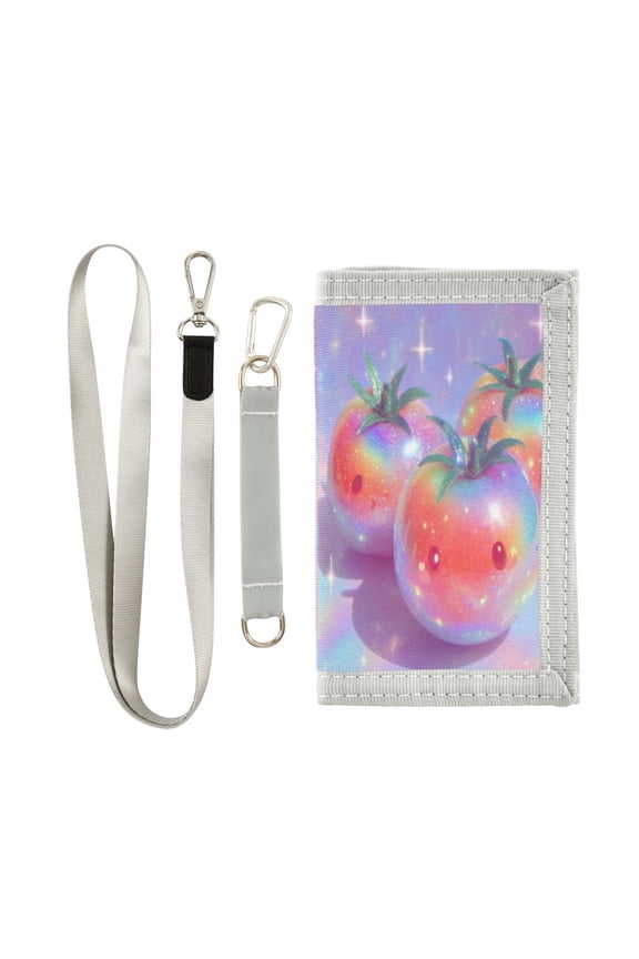 Cloth Purse Boys' Novelty Wallets Girls' Novelty Wallets Men's Wallets Women's Wallets Card Wallet Cash Wallet Student ID Bag Coin Wallet Little Tomatoes