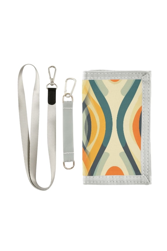 Cloth Purse Boys' Novelty Wallets Girls' Novelty Wallets Men's Wallets Women's Wallets Card Wallet Cash Wallet Student ID Bag Coin Wallet Pretty Colorful Stripes