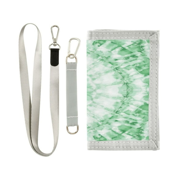 Cloth Purse Boys' Novelty Wallets Girls' Novelty Wallets Men's Wallets Women's Wallets Card Wallet Cash Wallet Student ID Bag Coin Wallet Pretty Light Green Tie Dye