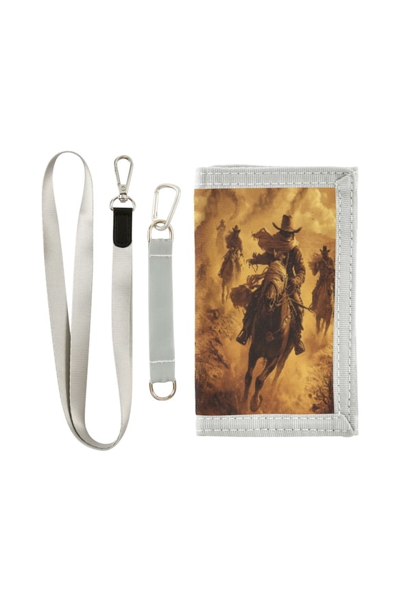 Cloth Purse Boys' Novelty Wallets Girls' Novelty Wallets Men's Wallets Women's Wallets Card Wallet Cash Wallet Student ID Bag Coin Wallet Riding Cowboys