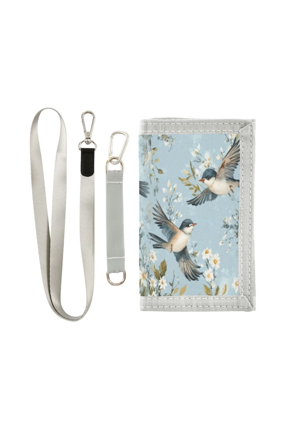 Cloth Purse Boys' Novelty Wallets Girls' Novelty Wallets Men's Wallets Women's Wallets Card Wallet Cash Wallet Student ID Bag Coin Wallet Super Beautiful Bird