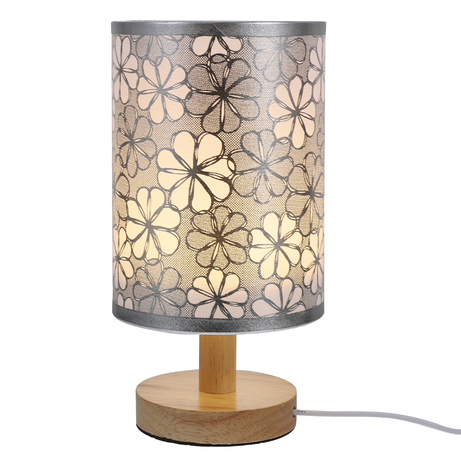 Cloth Table Lamp USB Small Night Lamp Bedside Lamp Dimmable Desktop ...