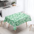 thumbnail image 1 of Cloth Table Restaurant Kitchen Waterproof Resistant Stain Rectangular Printed Plant Tropical Tablec, 1 of 5