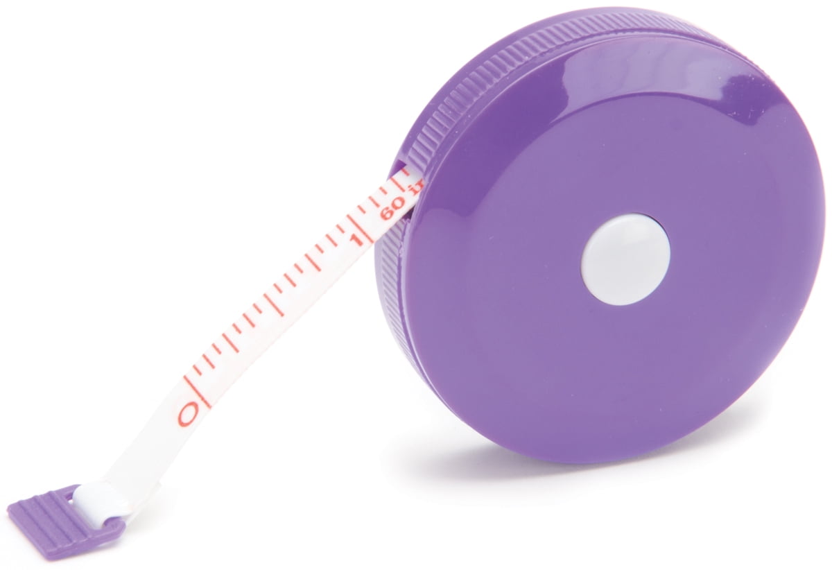 Cloth Tape Measure Tub Display 24 PiecesAssorted Colors