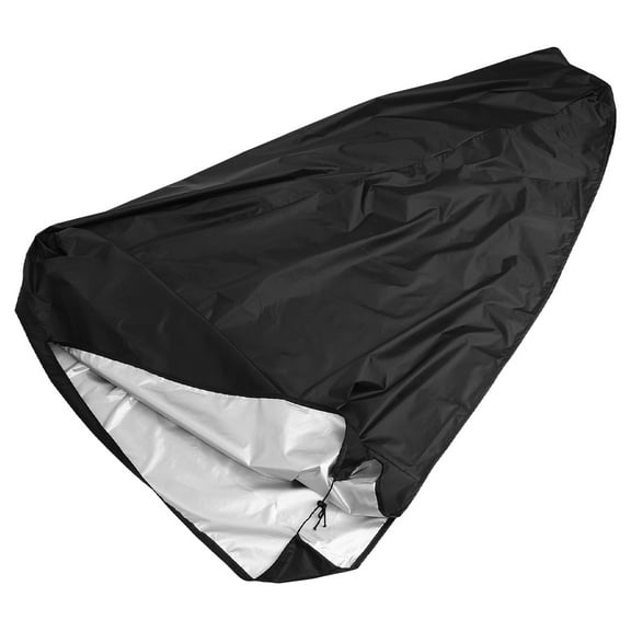 COMPUKAS Treadmill Cover Black Oxford Cloth 1Pcs 90.39X51.09X29.48in